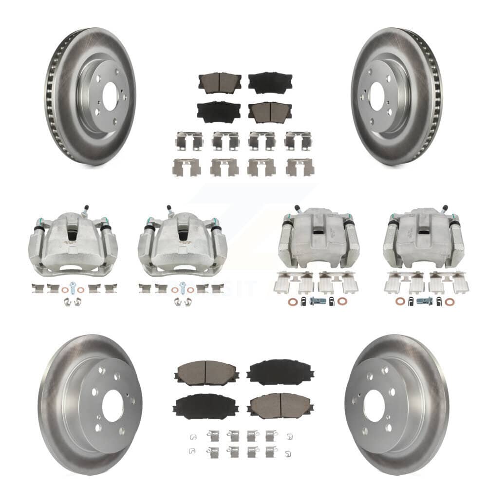 Transit Auto - KCG-100777C - Front and Rear Disc Brake Kits