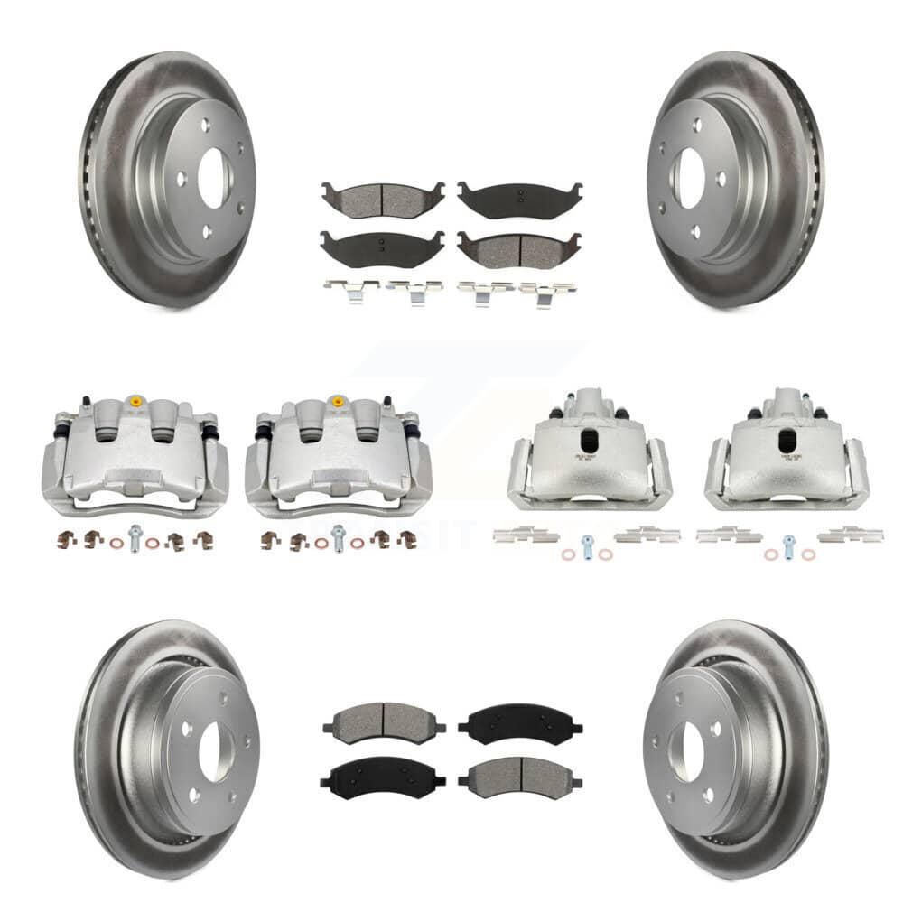 Transit Auto - KCG-100778S - Front and Rear Disc Brake Kits
