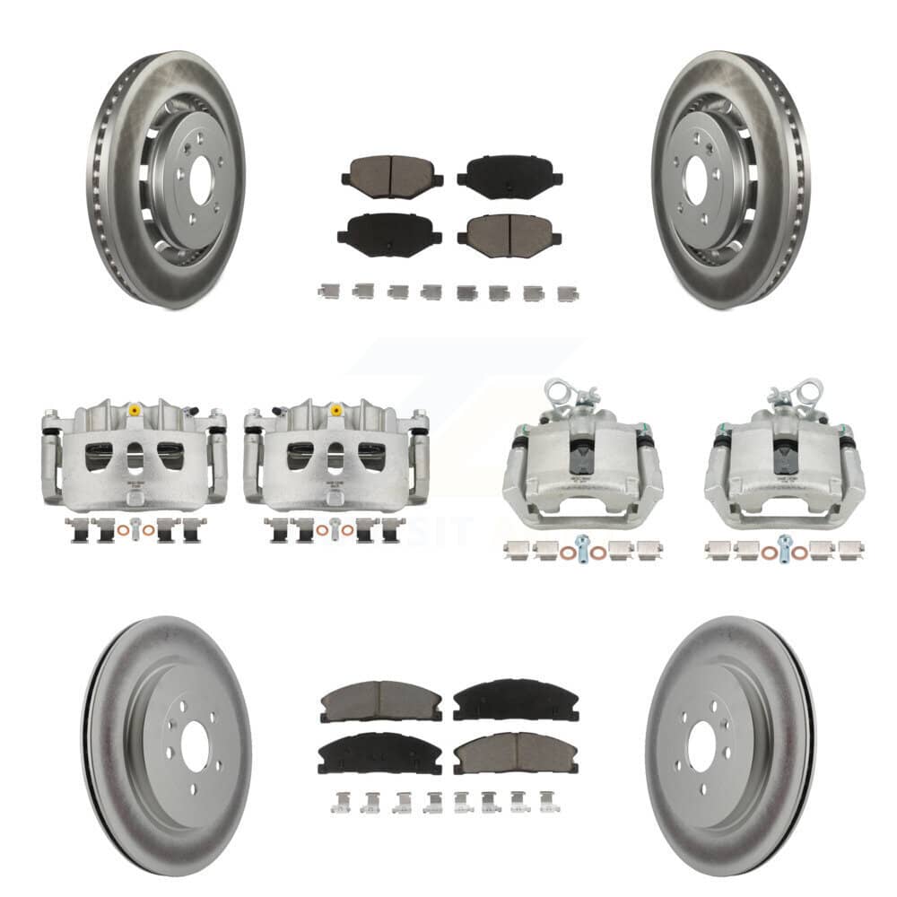 Transit Auto - KCG-100786C - Front and Rear Disc Brake Kits