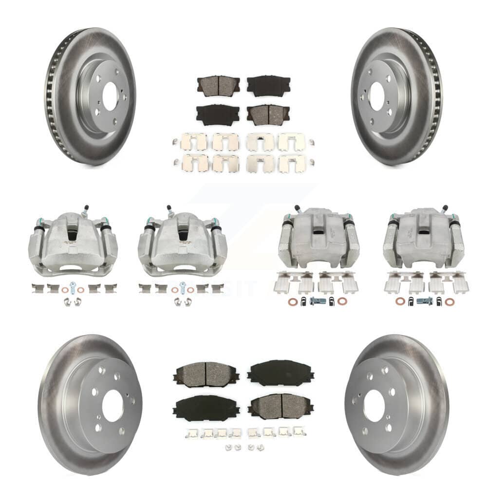 Transit Auto - KCG-100788S - Front and Rear Disc Brake Kits
