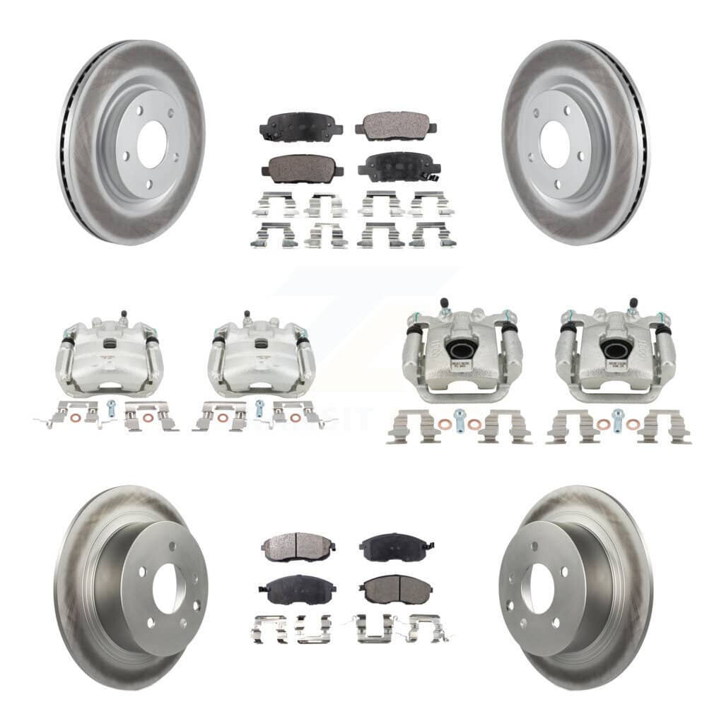 Transit Auto - KCG-100812P - Front and Rear Disc Brake Kits