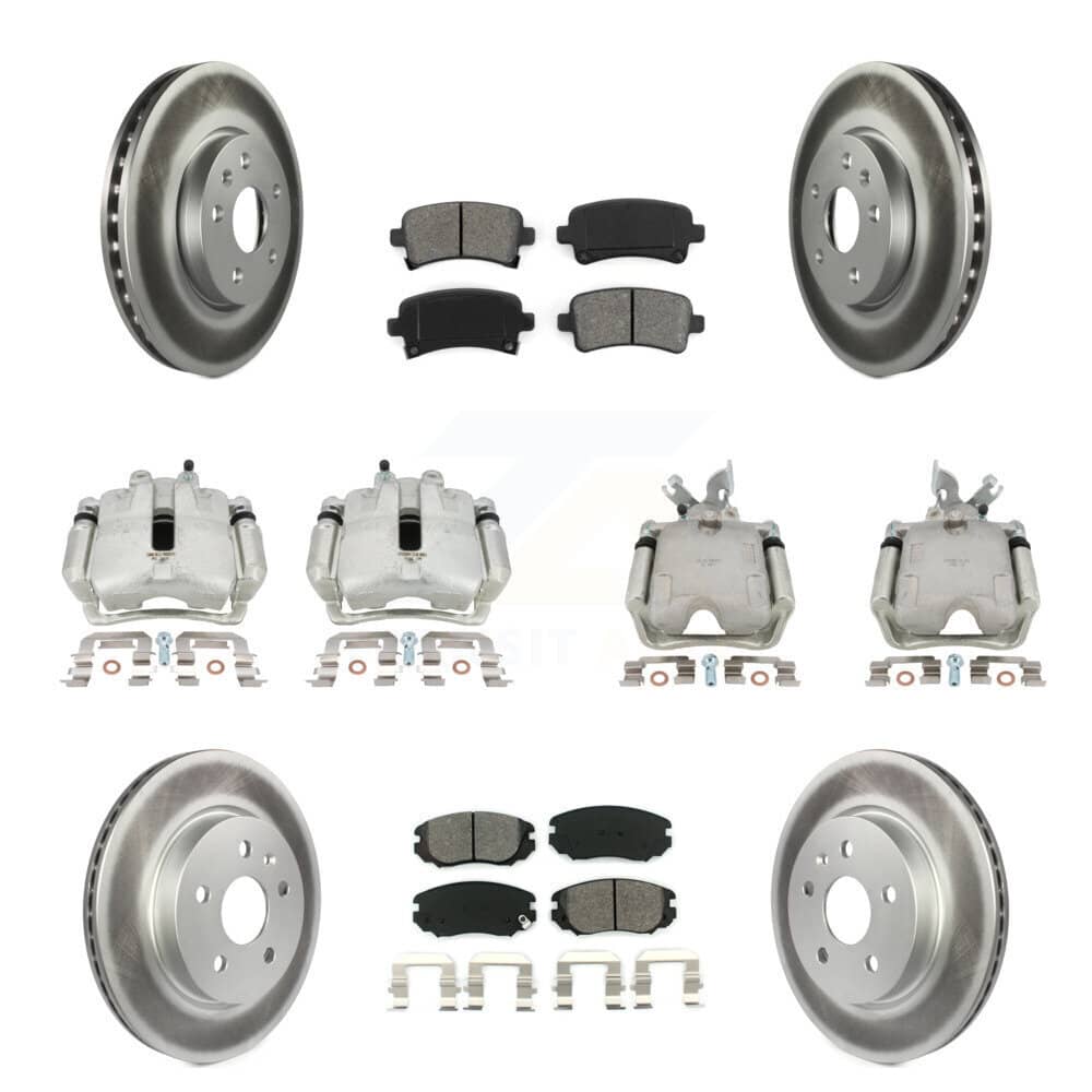 Transit Auto - KCG-100815S - Front and Rear Disc Brake Kits