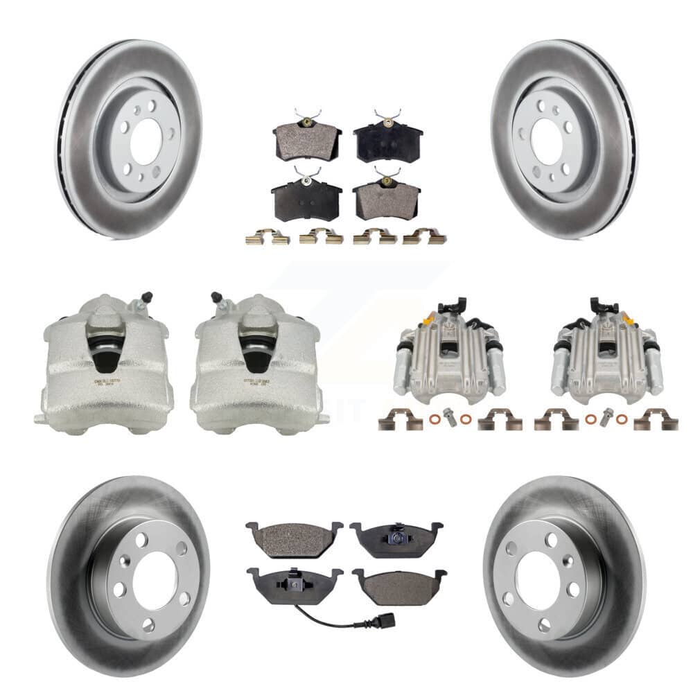 Transit Auto - KCG-100815T - Front and Rear Disc Brake Kits