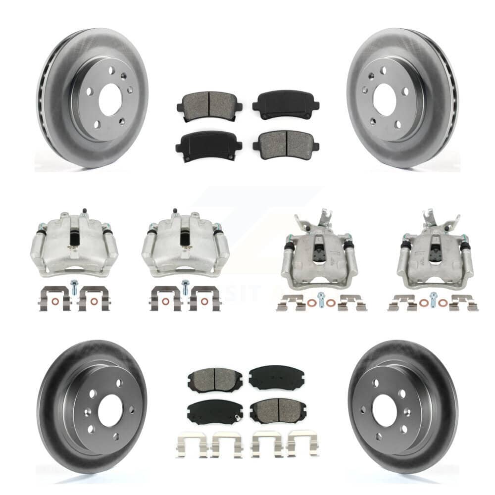 Transit Auto - KCG-100821S - Front and Rear Disc Brake Kits