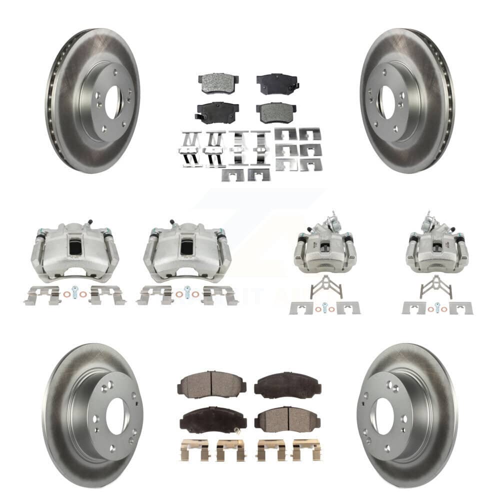 Transit Auto - KCG-100823P - Front and Rear Disc Brake Kits