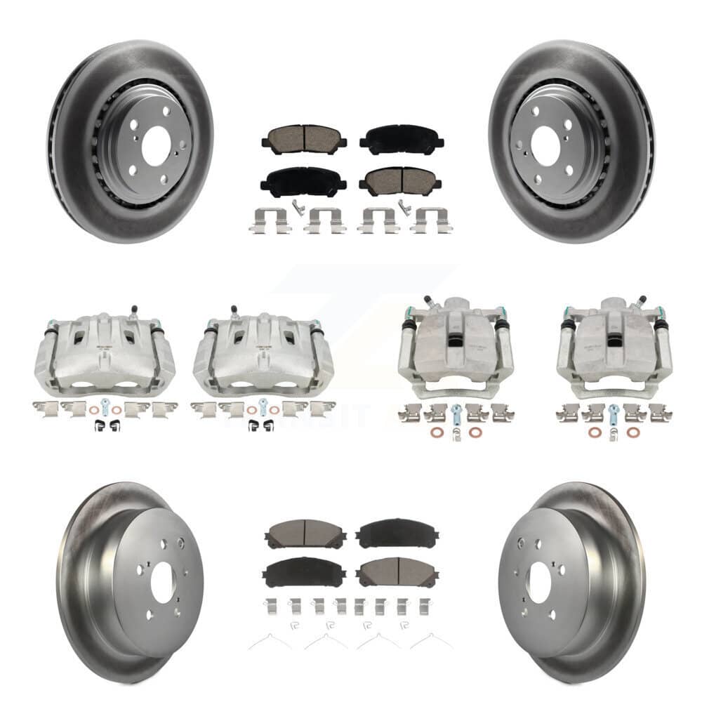 Transit Auto - KCG-100828C - Front and Rear Disc Brake Kits