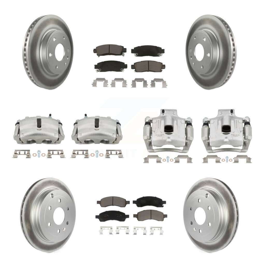 Transit Auto - KCG-100829C - Front and Rear Disc Brake Kits