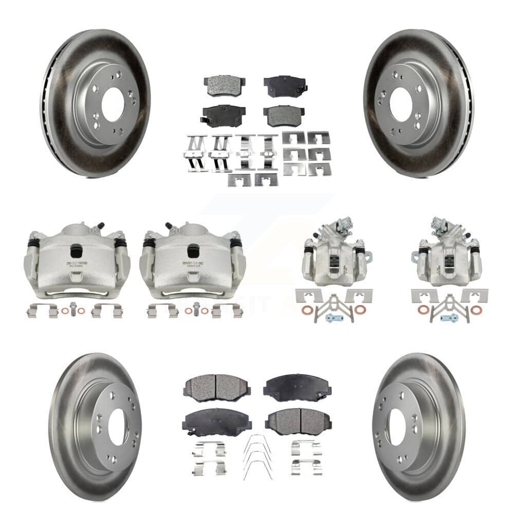 Transit Auto - KCG-100832P - Front and Rear Disc Brake Kits