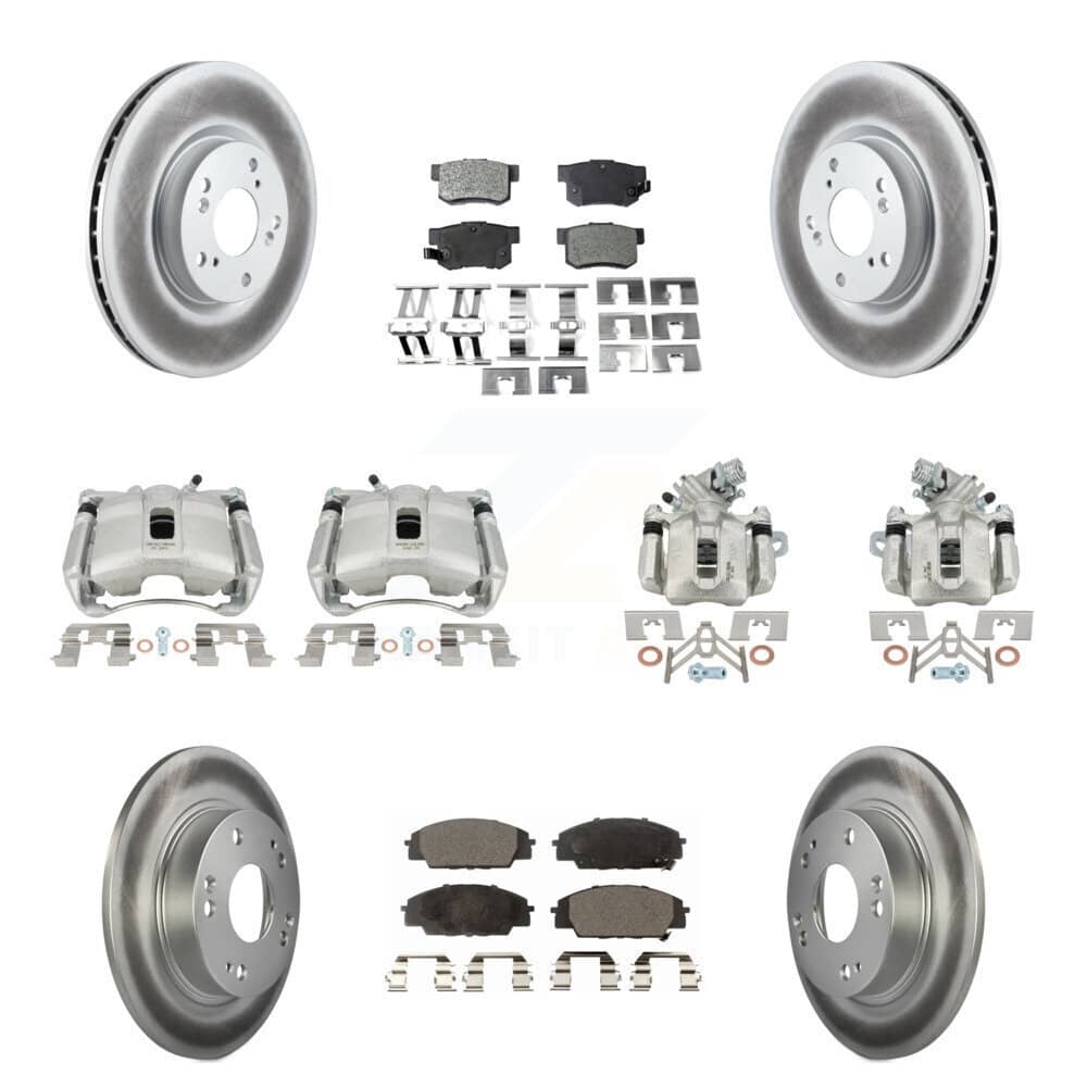 Transit Auto - KCG-100837P - Front and Rear Disc Brake Kits