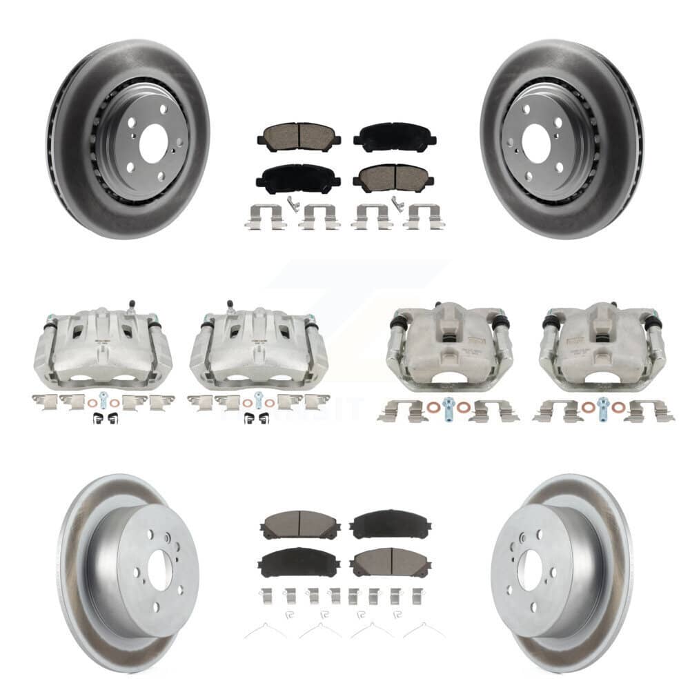 Transit Auto - KCG-100848C - Front and Rear Disc Brake Kits