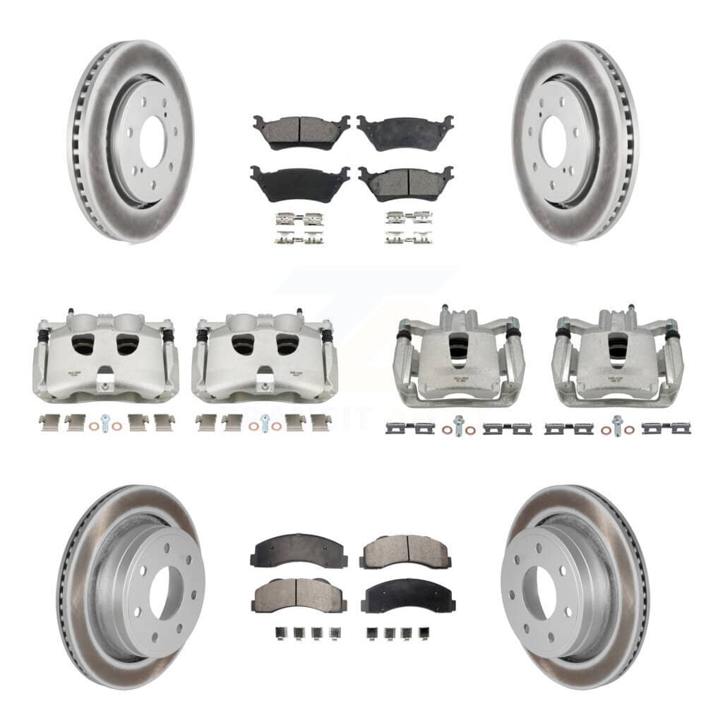 Transit Auto - KCG-100848P - Front and Rear Disc Brake Kits