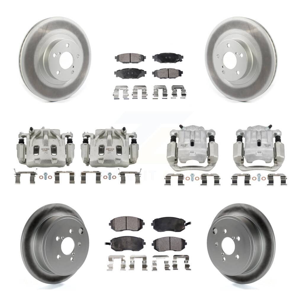 Transit Auto - KCG-100850T - Front and Rear Disc Brake Kits