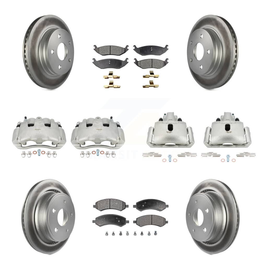 Transit Auto - KCG-100851P - Front and Rear Disc Brake Kits
