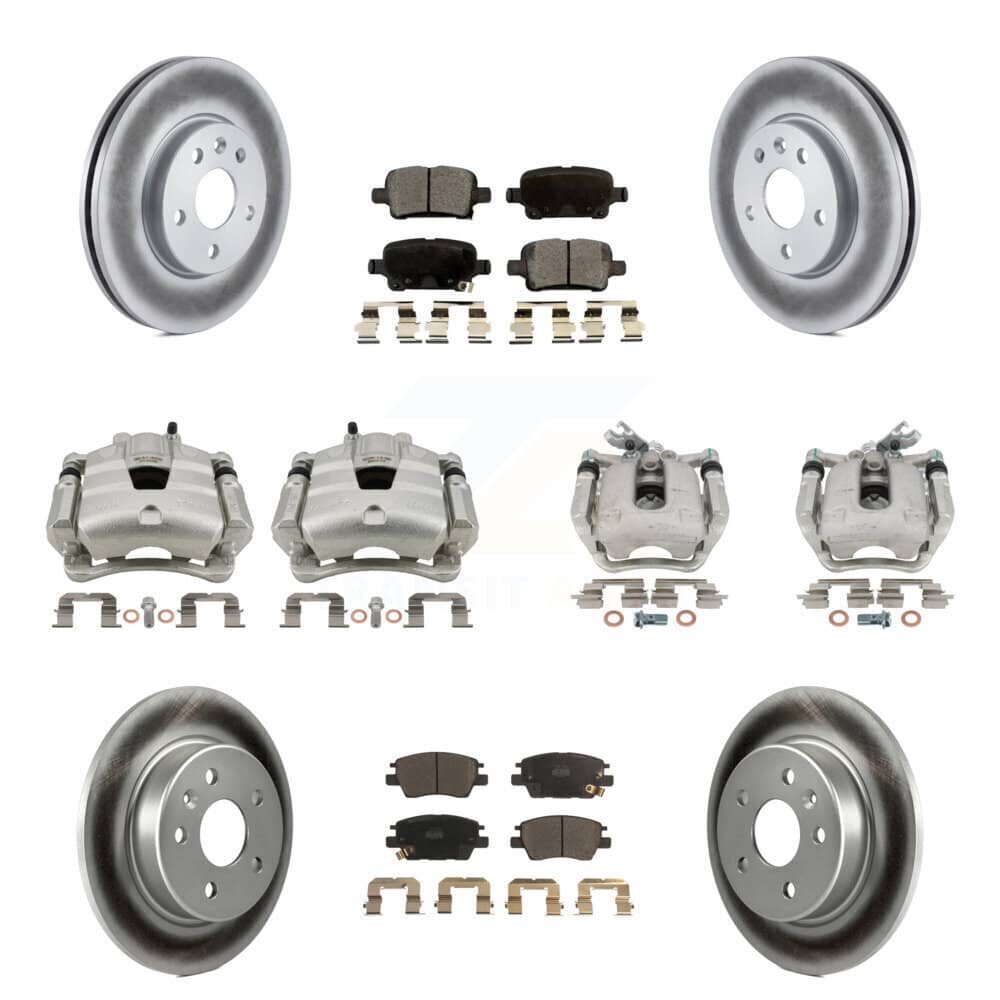 Transit Auto - KCG-100853T - Front and Rear Disc Brake Kits