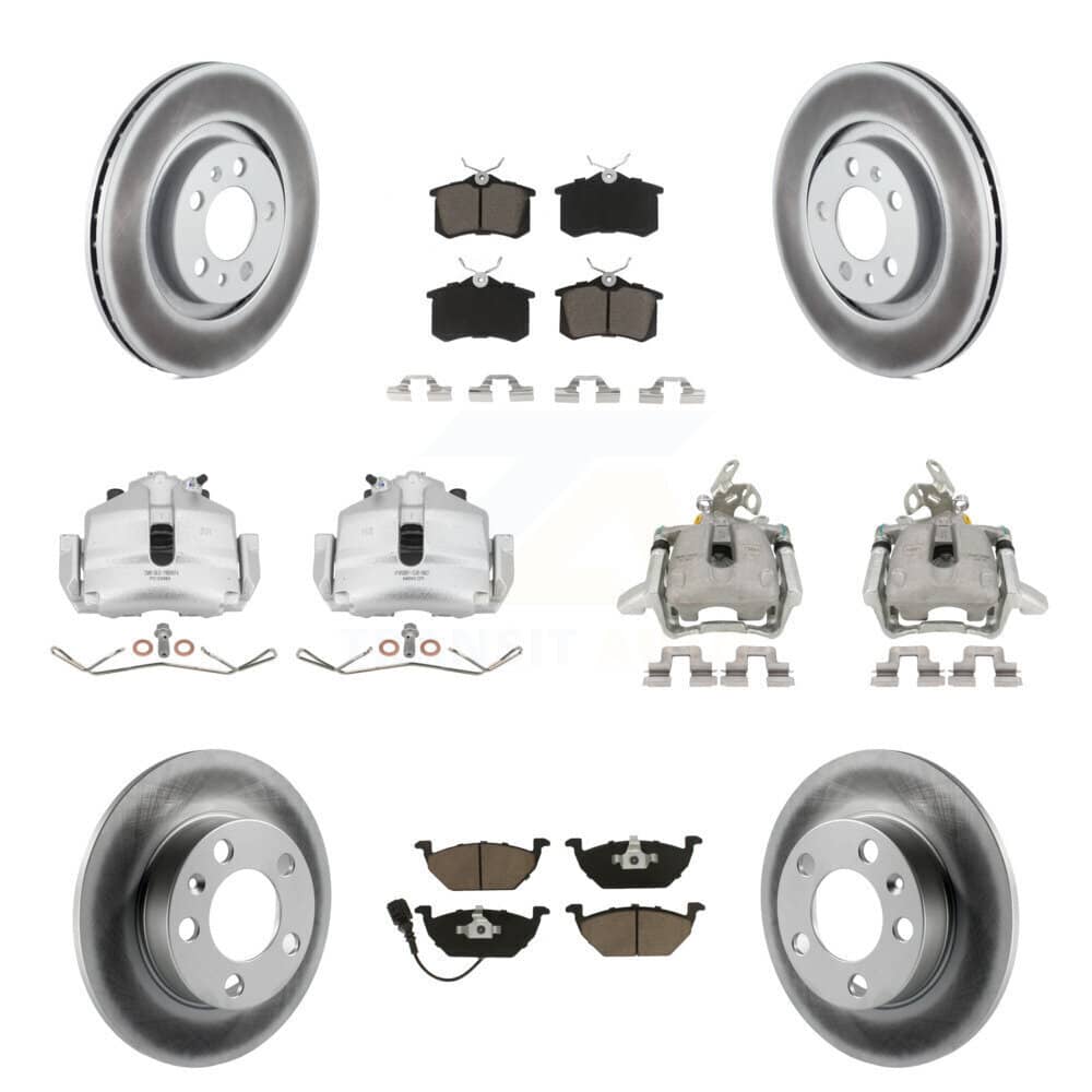 Transit Auto - KCG-100858C - Front and Rear Disc Brake Kits