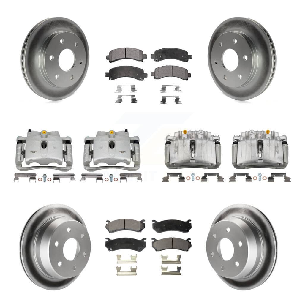 Transit Auto - KCG-100860P - Front and Rear Disc Brake Kits