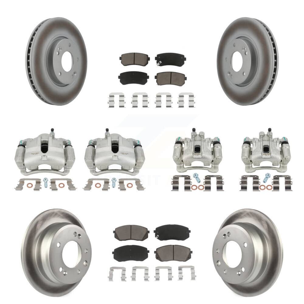 Transit Auto - KCG-100864C - Front and Rear Disc Brake Kits