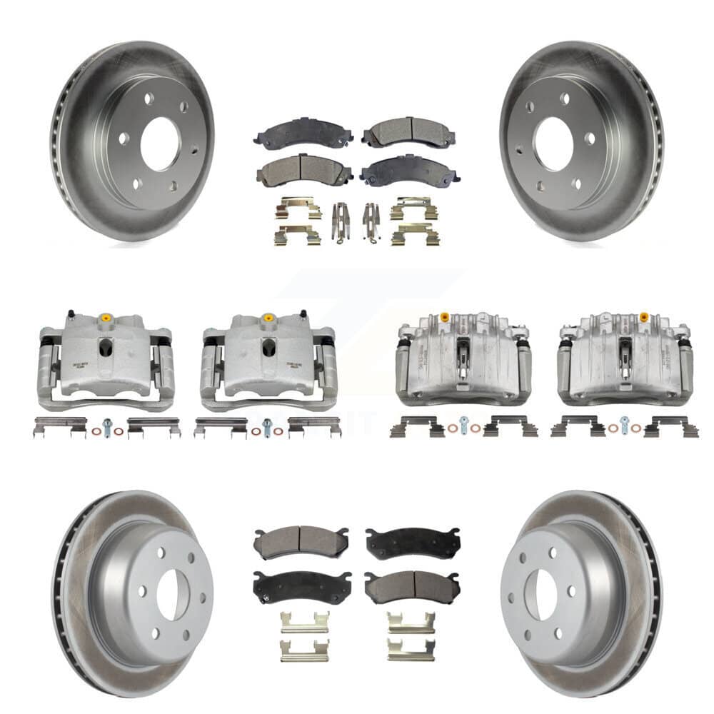 Transit Auto - KCG-100864P - Front and Rear Disc Brake Kits