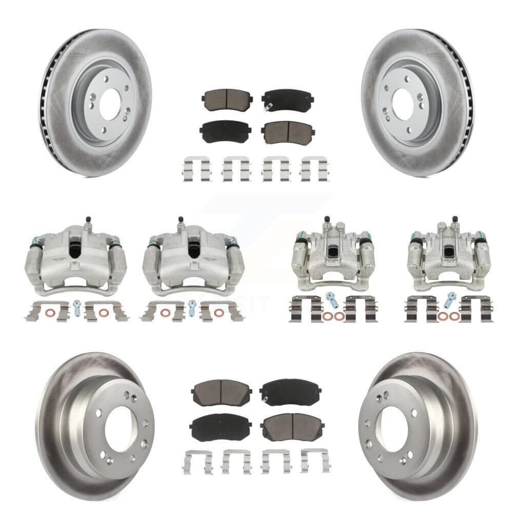 Transit Auto - KCG-100865C - Front and Rear Disc Brake Kits