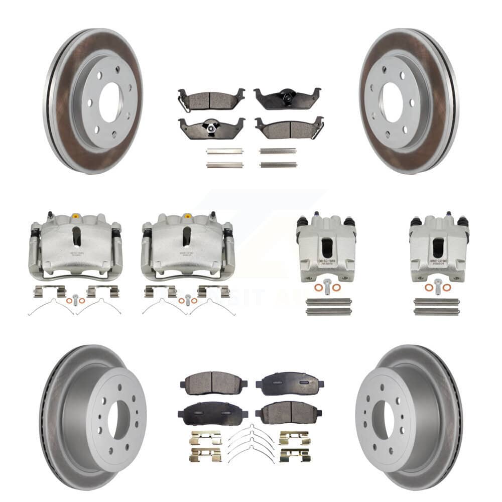 Transit Auto - KCG-100867P - Front and Rear Disc Brake Kits