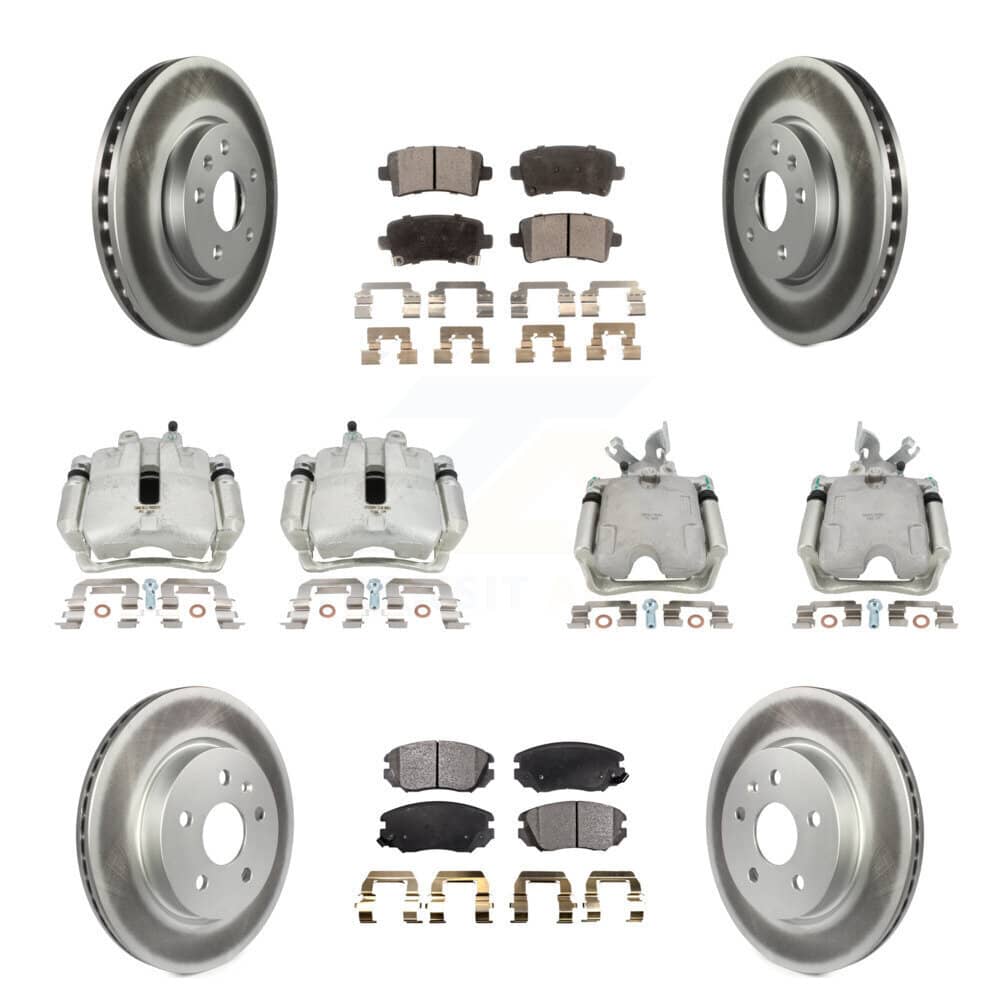 Transit Auto - KCG-100868P - Front and Rear Disc Brake Kits