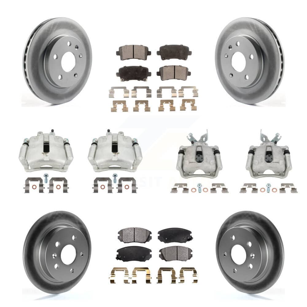 Transit Auto - KCG-100870P - Front and Rear Disc Brake Kits