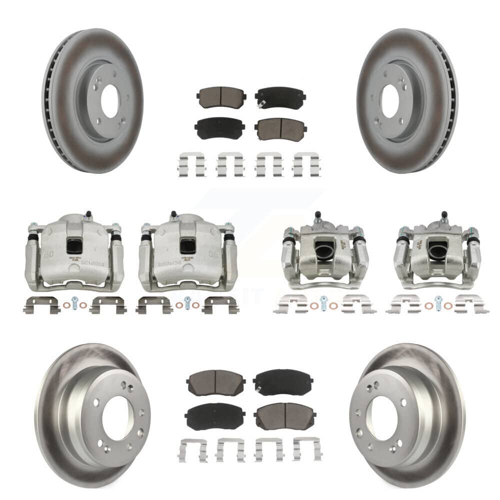 Transit Auto - KCG-100873C - Front and Rear Disc Brake Kits