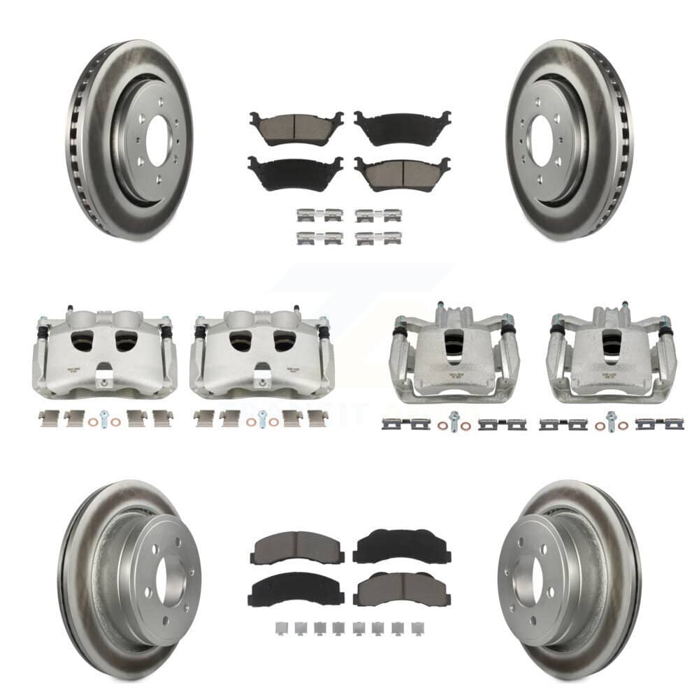 Transit Auto - KCG-100875C - Front and Rear Disc Brake Kits