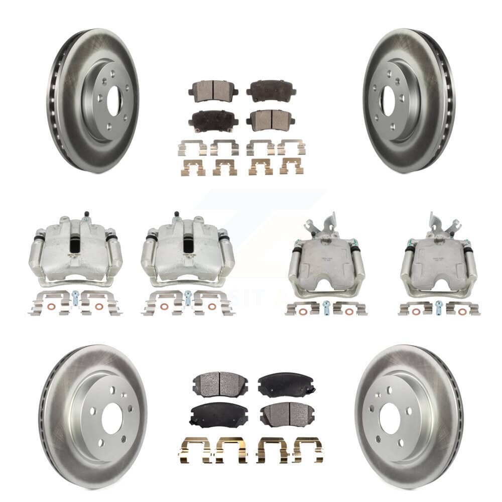 Transit Auto - KCG-100875T - Front and Rear Disc Brake Kits