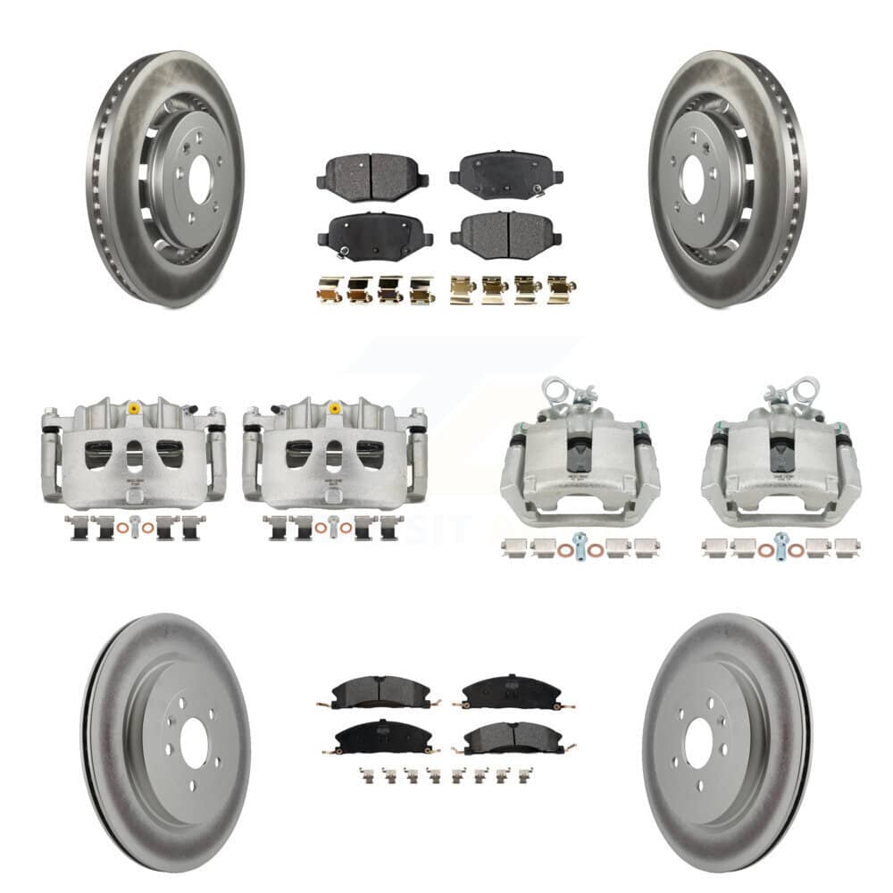 Transit Auto - KCG-100878P - Front and Rear Disc Brake Kits