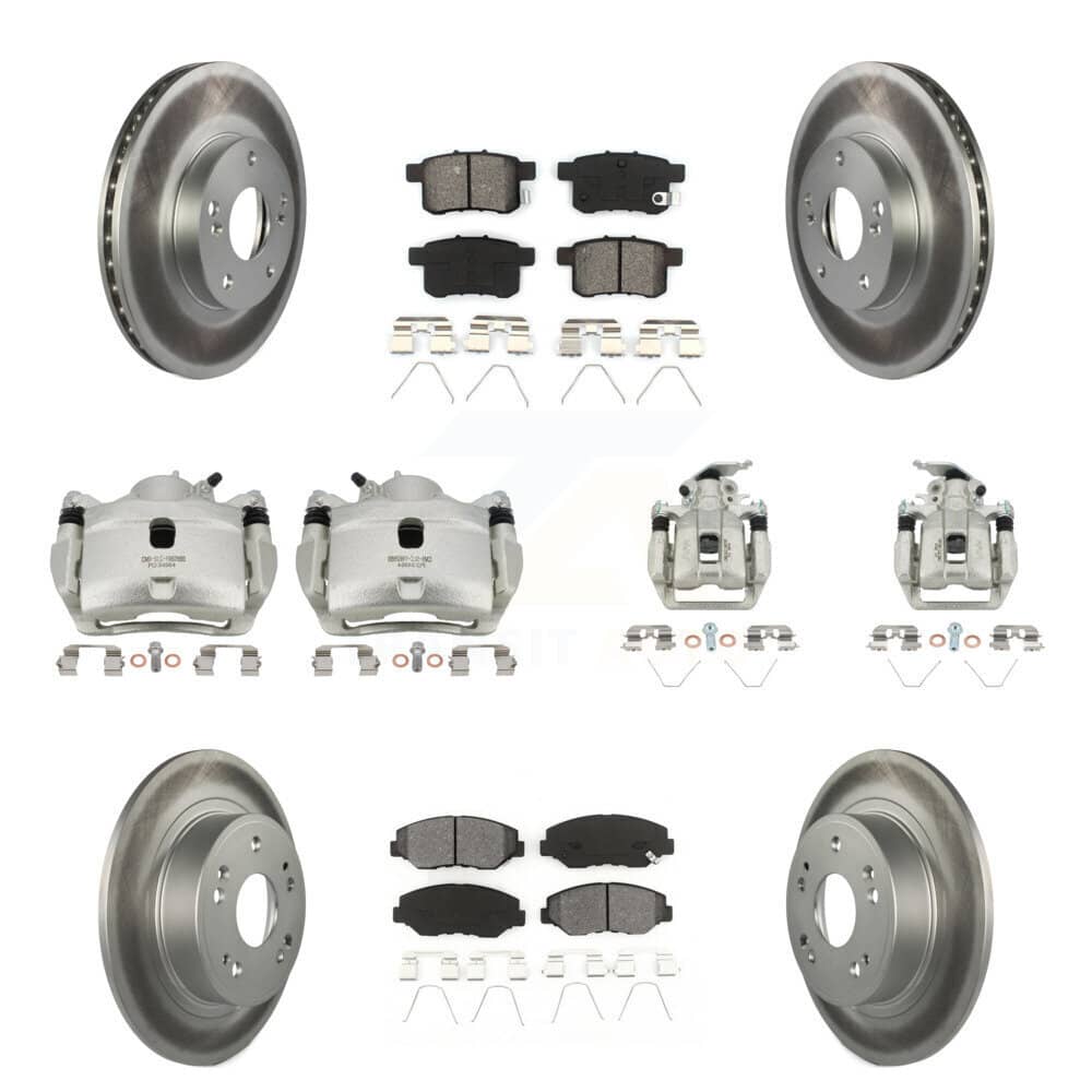 Transit Auto - KCG-100881S - Front and Rear Disc Brake Kits