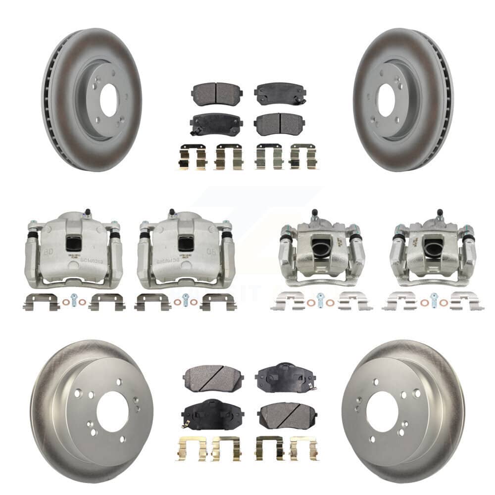 Transit Auto - KCG-100881T - Front and Rear Disc Brake Kits