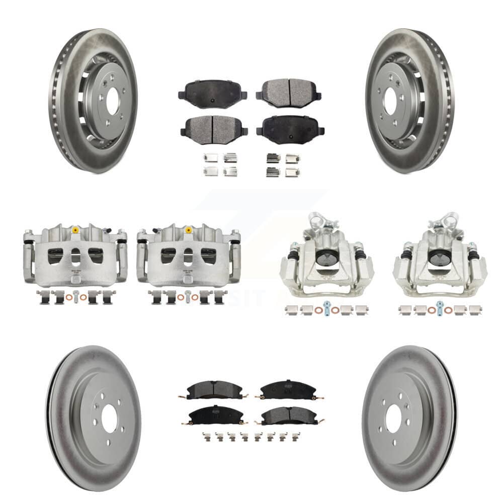 Transit Auto - KCG-100883P - Front and Rear Disc Brake Kits