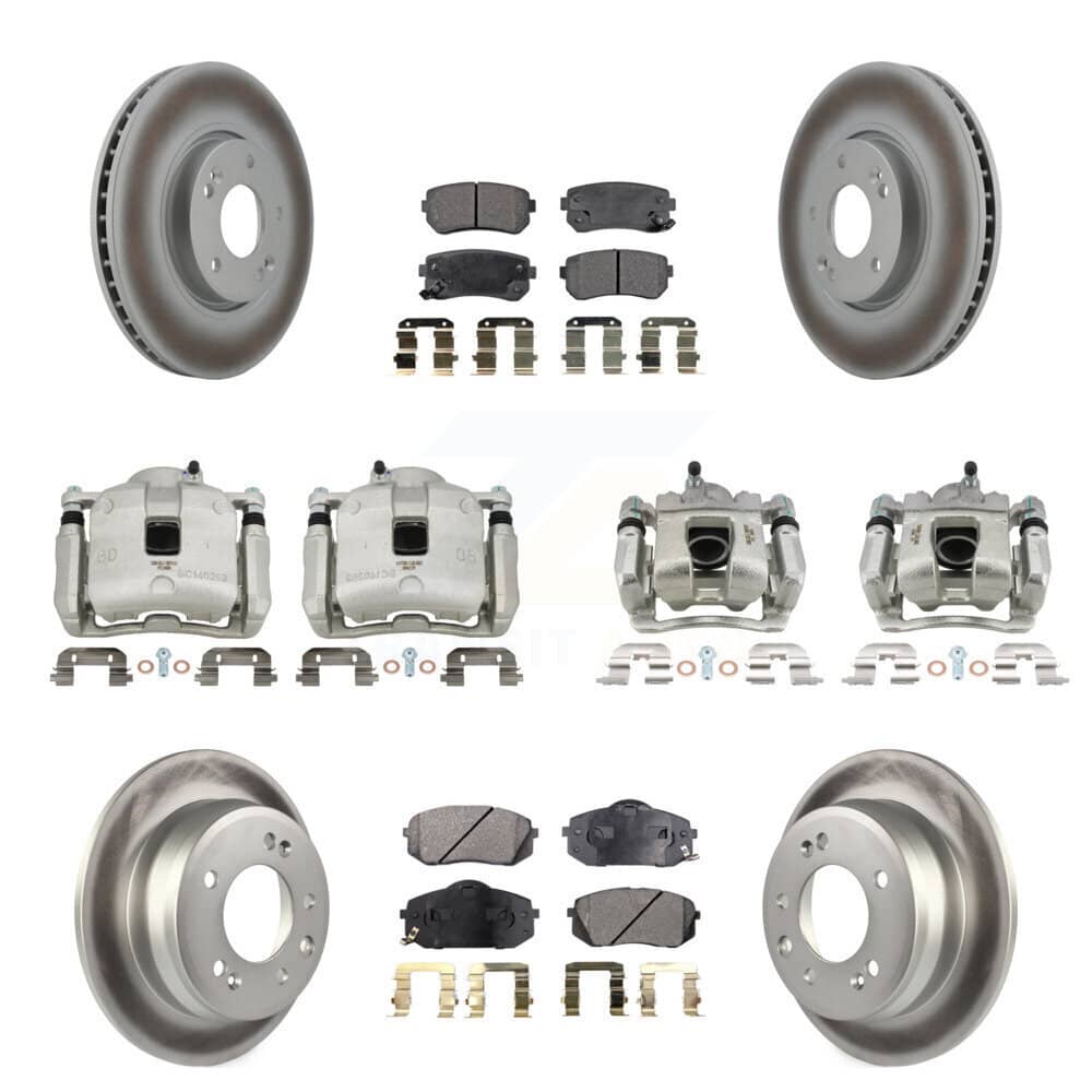 Transit Auto - KCG-100883T - Front and Rear Disc Brake Kits