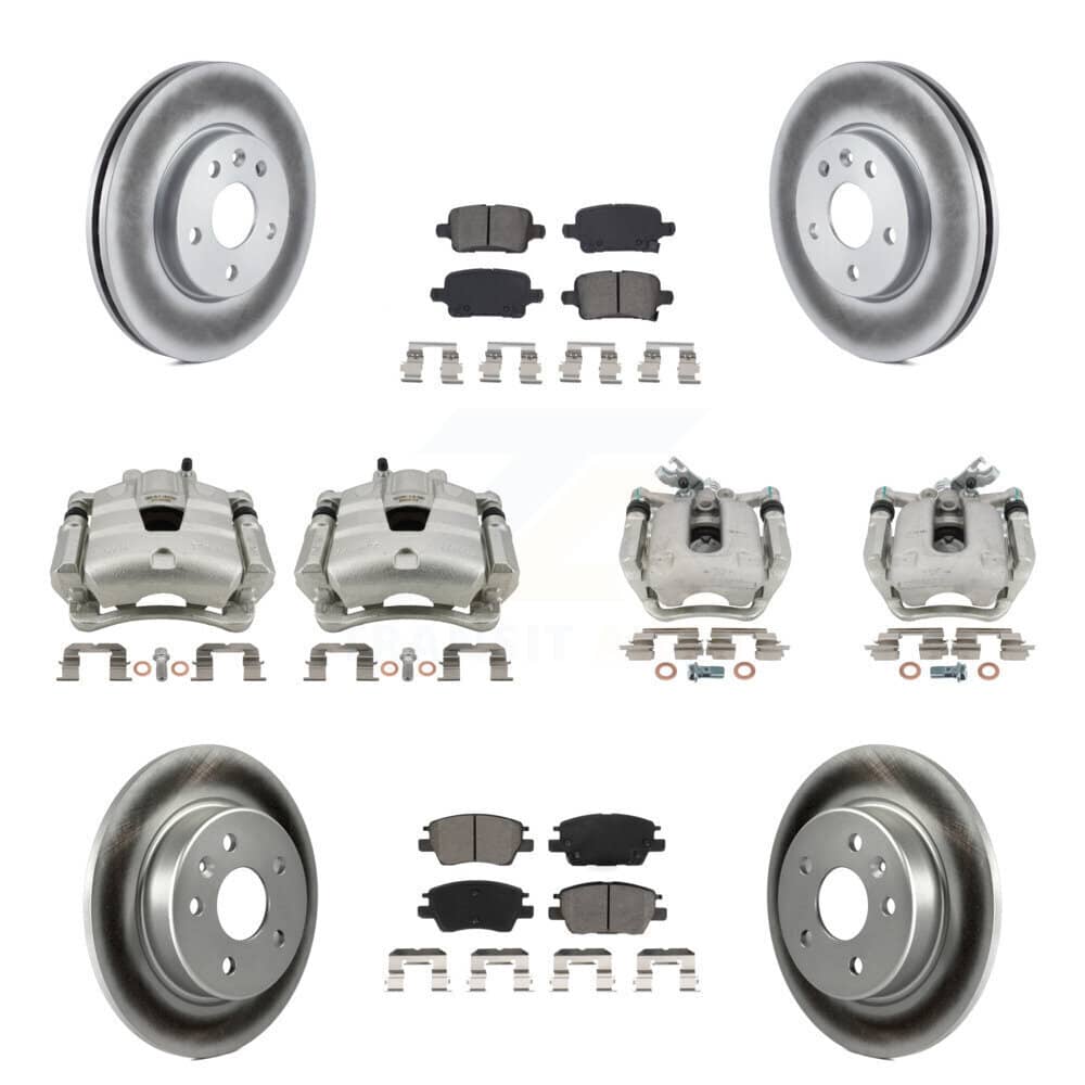 Transit Auto - KCG-100884S - Front and Rear Disc Brake Kits