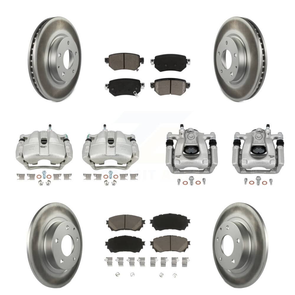 Transit Auto - KCG-100888C - Front and Rear Disc Brake Kits