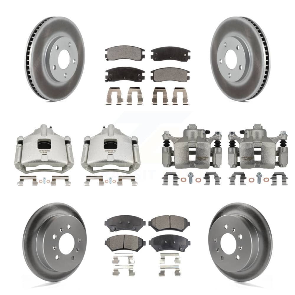 Transit Auto - KCG-100888T - Front and Rear Disc Brake Kits