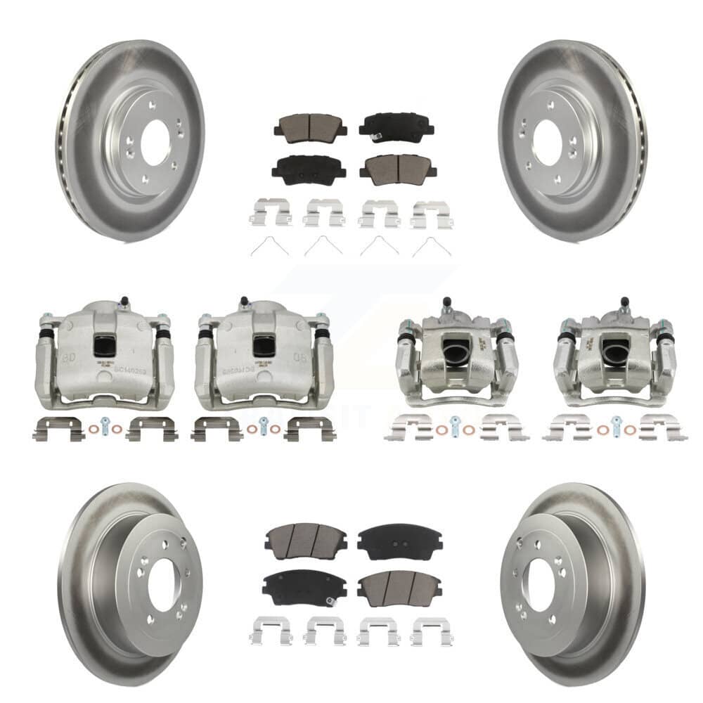 Transit Auto - KCG-100892C - Front and Rear Disc Brake Kits