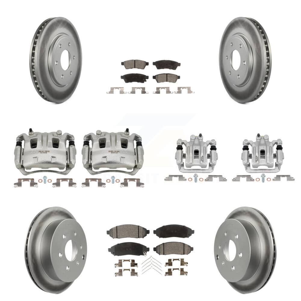 Transit Auto - KCG-100893P - Front and Rear Disc Brake Kits
