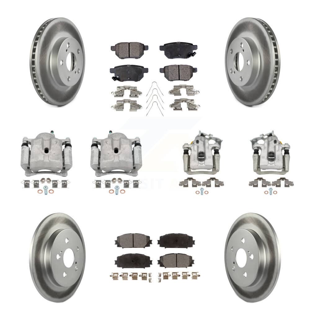 Transit Auto - KCG-100903P - Front and Rear Disc Brake Kits