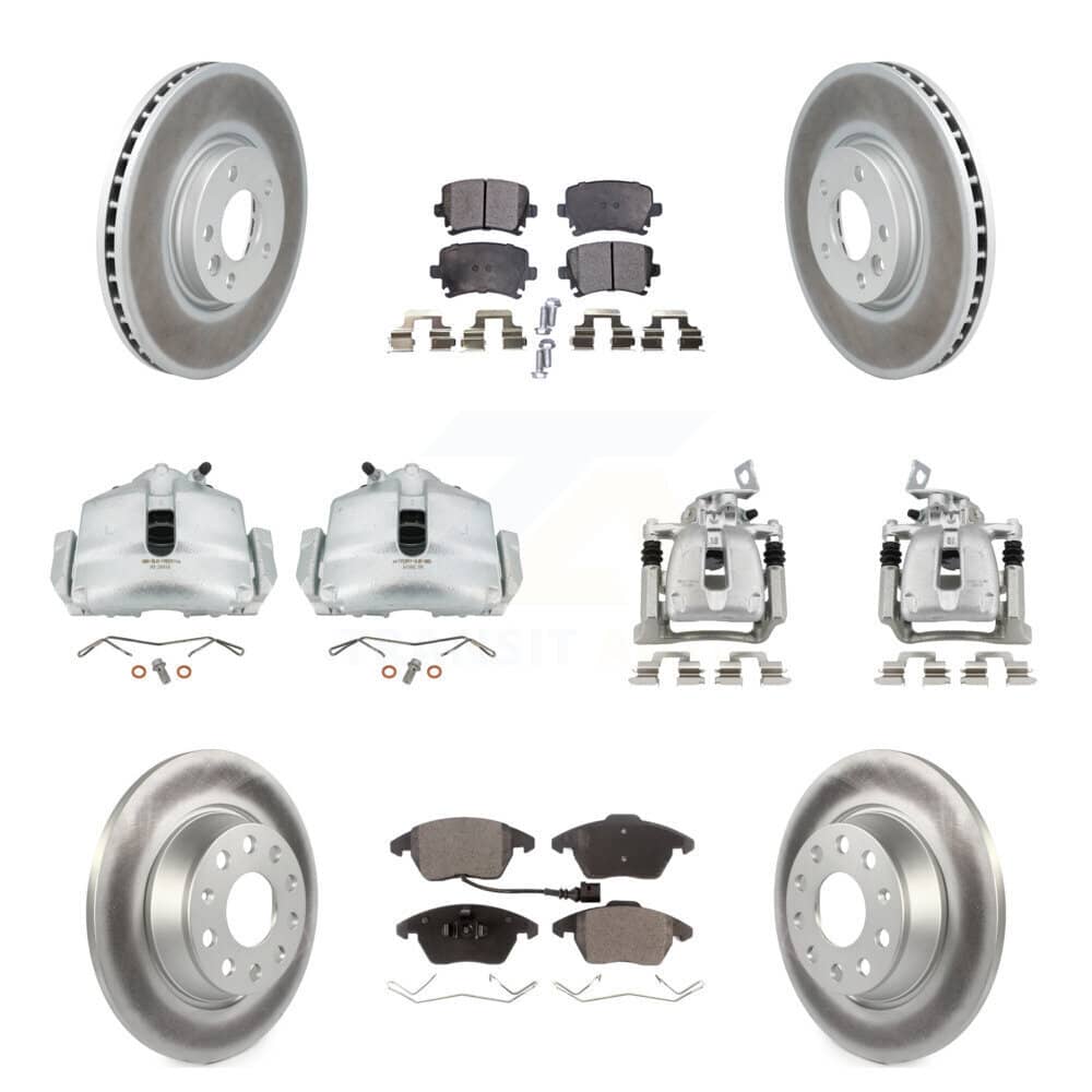 Transit Auto - KCG-100903T - Front and Rear Disc Brake Kits