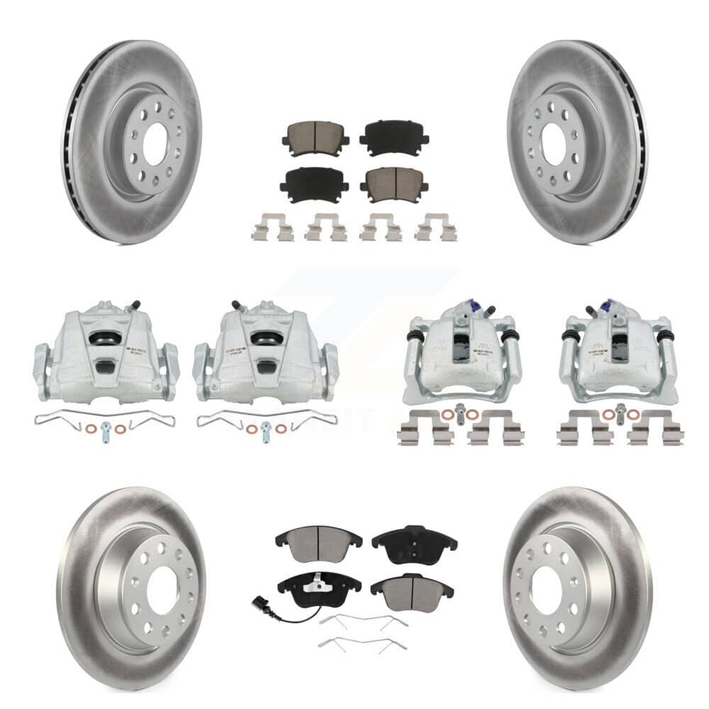 Transit Auto - KCG-100909C - Front and Rear Disc Brake Kits