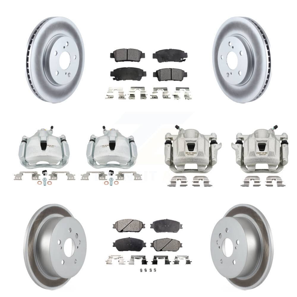 Transit Auto - KCG-100911P - Front and Rear Disc Brake Kits