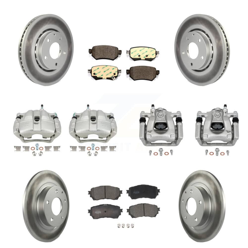 Transit Auto - KCG-100915T - Front and Rear Disc Brake Kits