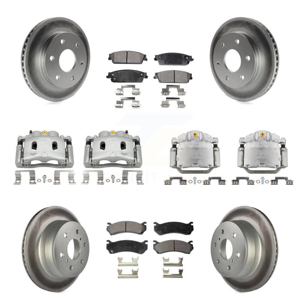 Transit Auto - KCG-100929P - Front and Rear Disc Brake Kits