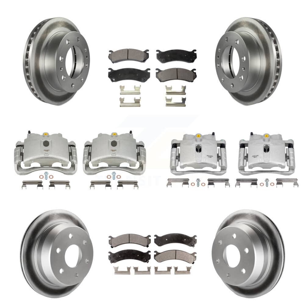 Transit Auto - KCG-100937T - Front and Rear Disc Brake Kits