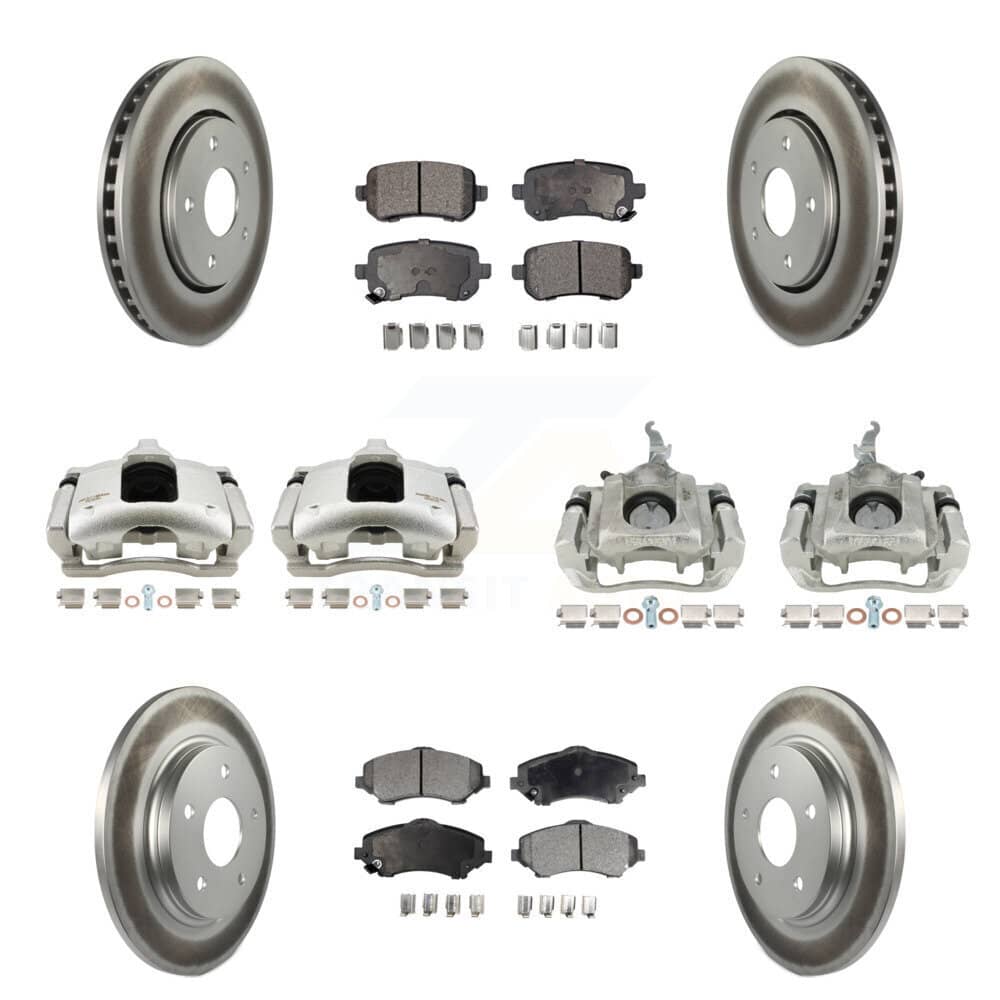Transit Auto - KCG-100940T - Front and Rear Disc Brake Kits