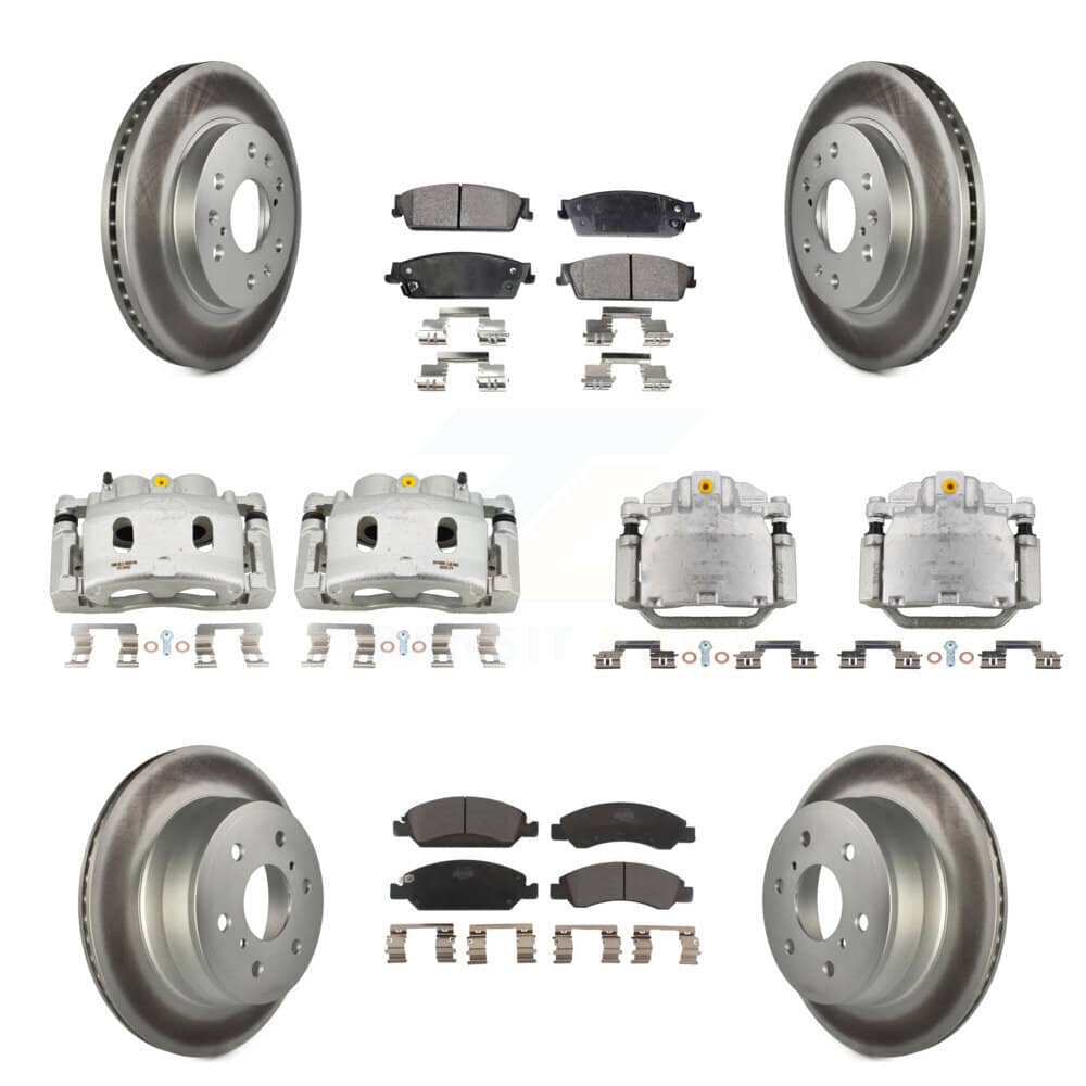 Transit Auto - KCG-100941T - Front and Rear Disc Brake Kits