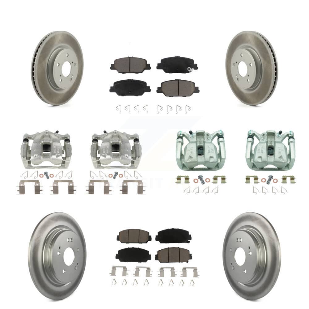 Transit Auto - KCG-100946C - Front and Rear Disc Brake Kits