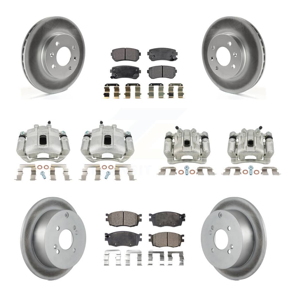 Transit Auto - KCG-100947P - Front and Rear Disc Brake Kits